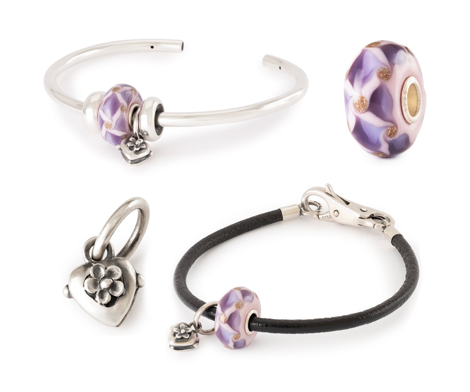 Valentines 2025 bangle and leather bracelet offer