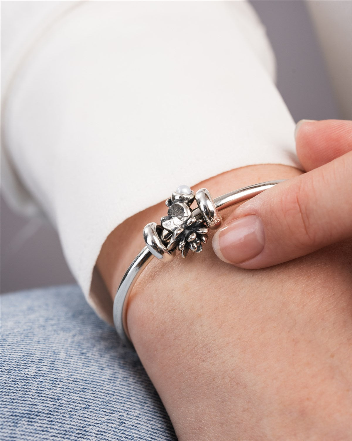 Bransoletka Bangle Lipcowa Lilia Wodna