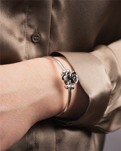 Bransoletka Bangle Czerwcowa Róża