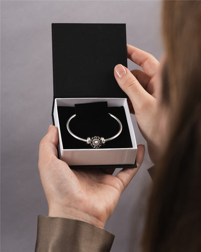 Bransoletka Bangle Listopadowa Chryzantema