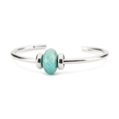 Bransoletka Bangle Moc Amazonitu