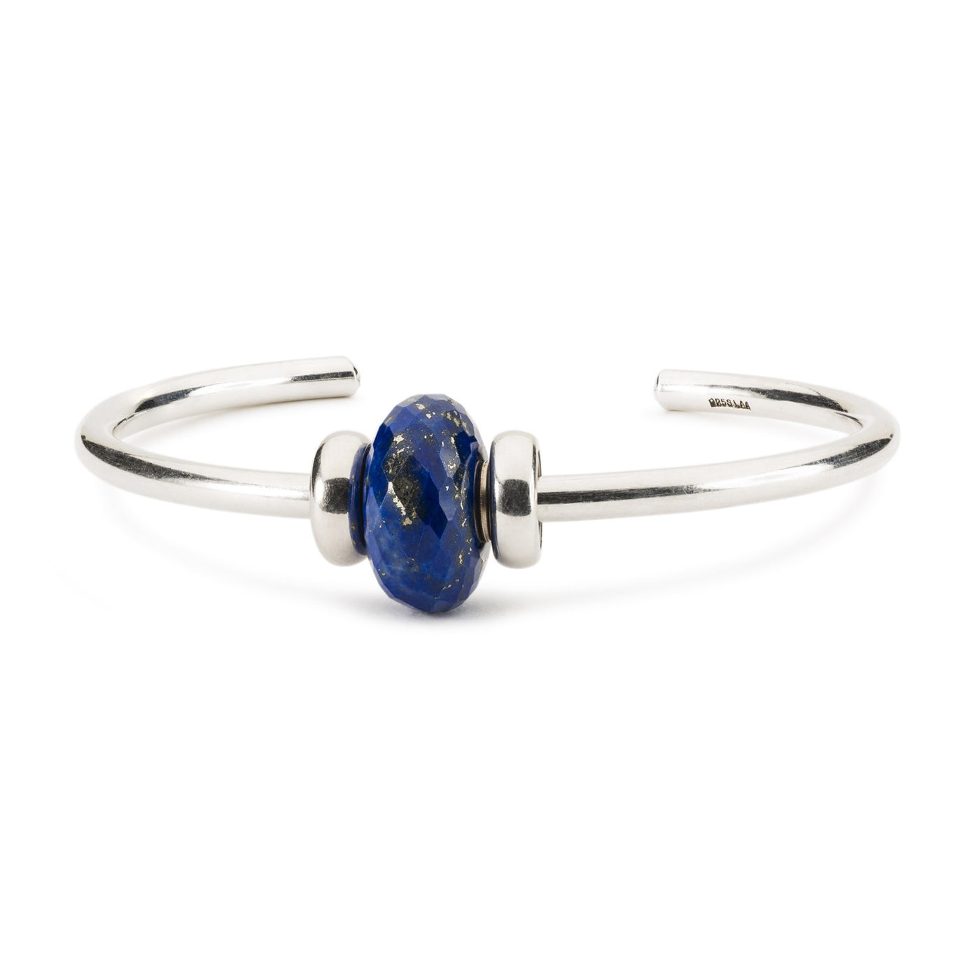 Srebrna Bransoletka Bangle Lapis Lazuli